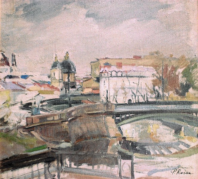 Leningrad 1940 size unknown oill on canvas